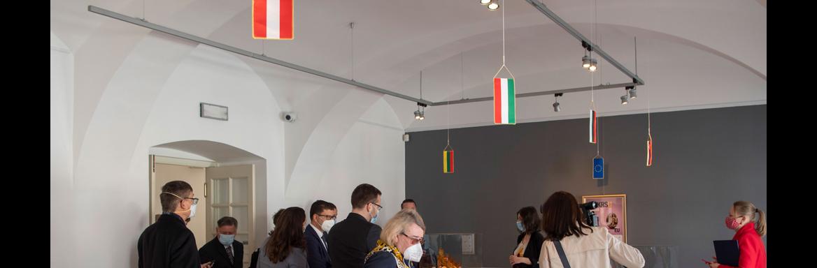 Odprtje razstave Uskrs u EU. Foto: Mestni muzej Bjelovar, 2021