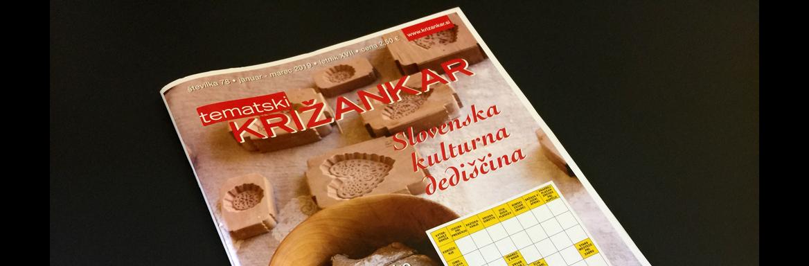 Tematska številka revije Križankar. Foto: A. Jerin, 2019