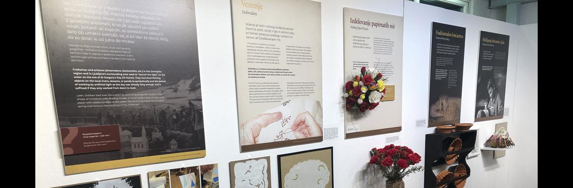 Razstava Iz roda v rod. Foto: A. Jerin, 2023