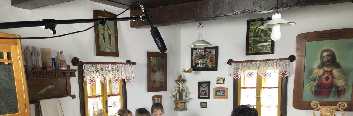 Utrinek s snemanja. Foto: A. Jerin, 2024 