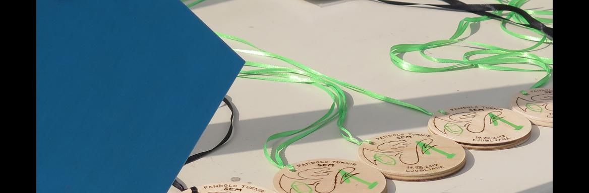 Medalje za najboljše na turnirju. Foto: A. Jerin, 2017