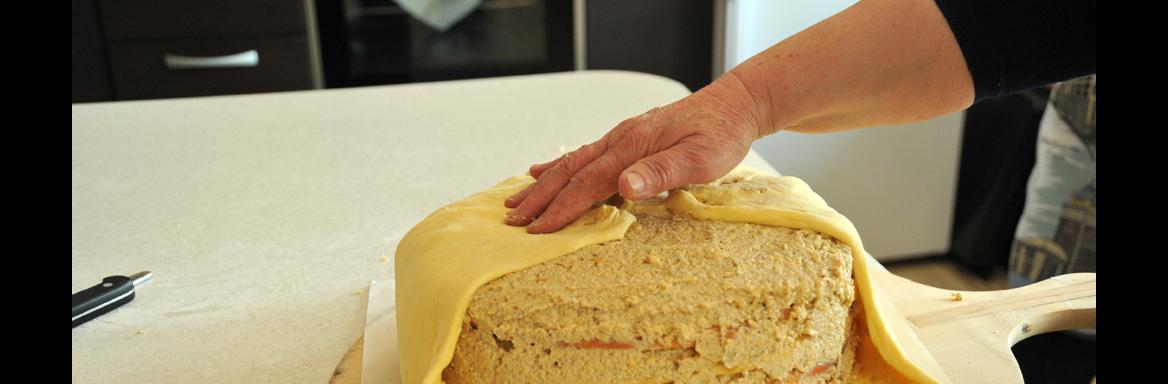 Priprava mlinčevk. Foto: A. Jerin, 2022 