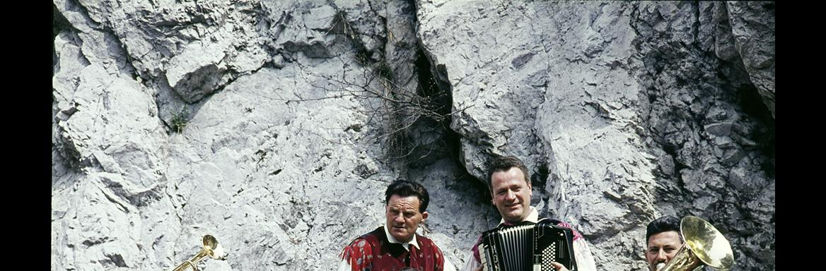 Ansambel bratov Avsenik. Foto: S. Jerko, 1969. 