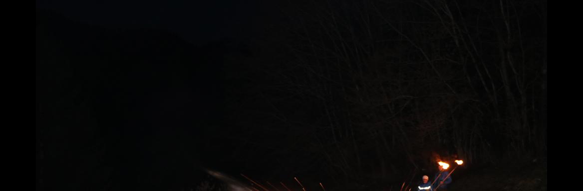 Streljanje z možnarji. Foto: M. Špiček, 2018 