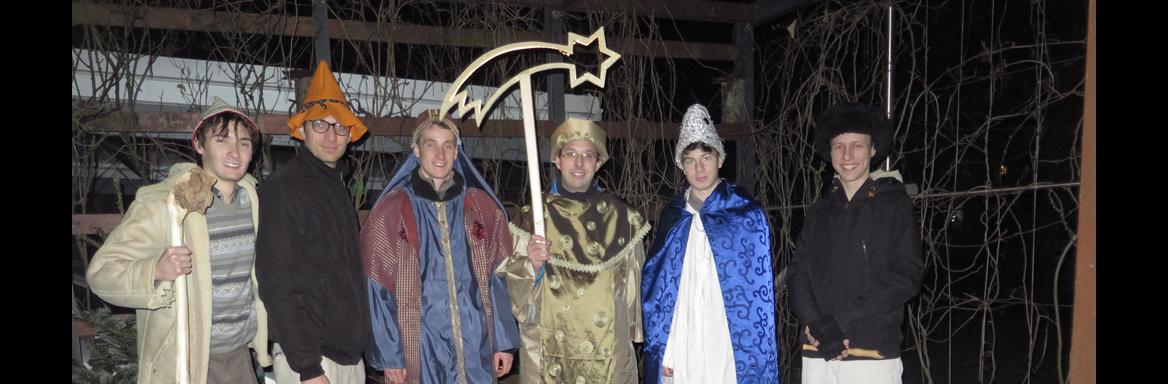 Koledniki Župnije sv. Petra v Ljubljani. Foto: J. Haller, 2019