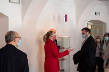 Odprtje razstave Uskrs u EU. Foto: Mestni muzej Bjelovar, 2021