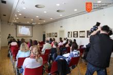 Tema je pritegnila stroko, nosilce dediščine in novinarje. Foto: Jure Rus, 2016. 