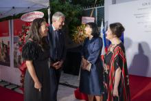 Opening of the exhibition. Photo: Slovene Embassy in Beijing, 2024