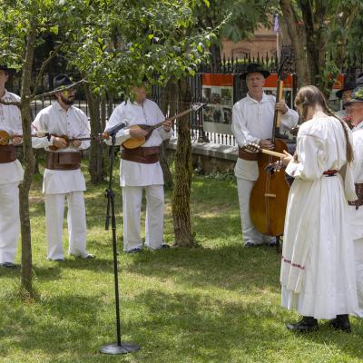 Odprtje razstave Nesnovna kulturna dediščina Slovenije. Foto: B. Verbič, 2023 