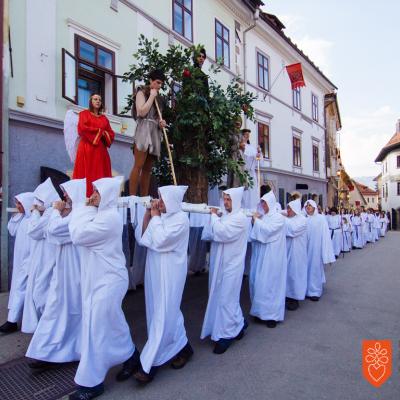 Škofjeloški pasijon. Foto: Tone Štamcar, 2009. 