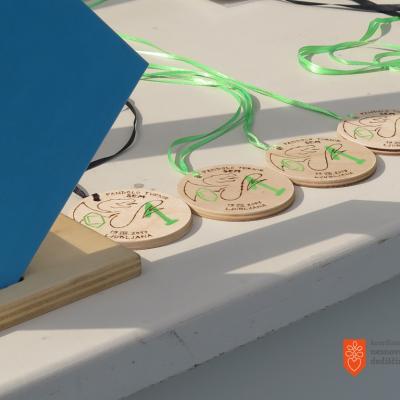 Medalje za najboljše na turnirju. Foto: A. Jerin, 2017